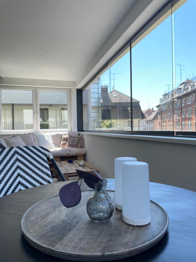 Moderne Stadtwohnung Inkl. Tiefgaragenplatz Bregenz Esterno foto